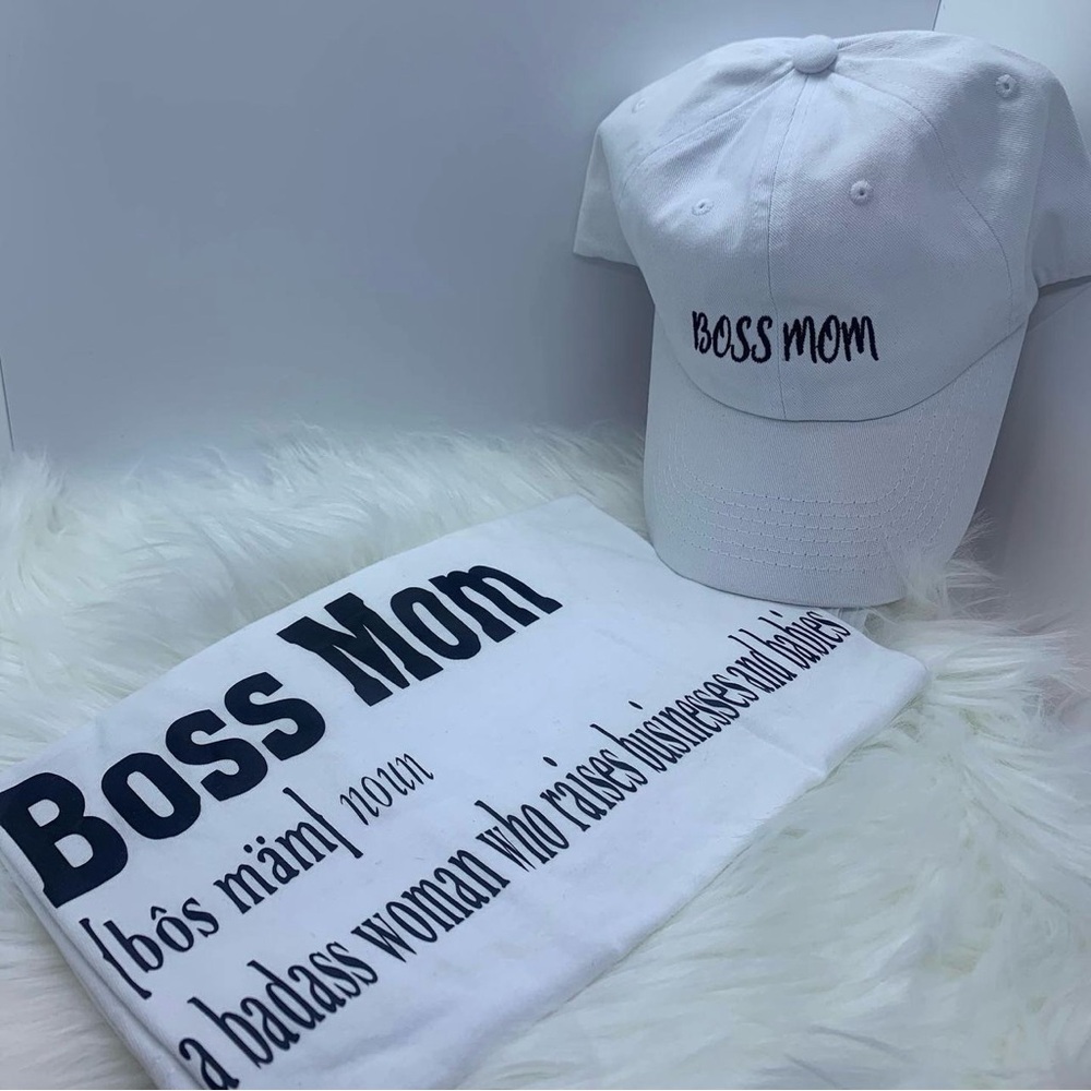 T-shirt with matching hat set